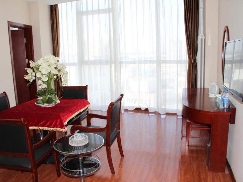 Greentree Inn Tianjin Jinghai Jinqiao International Trade Center Zewnętrze zdjęcie